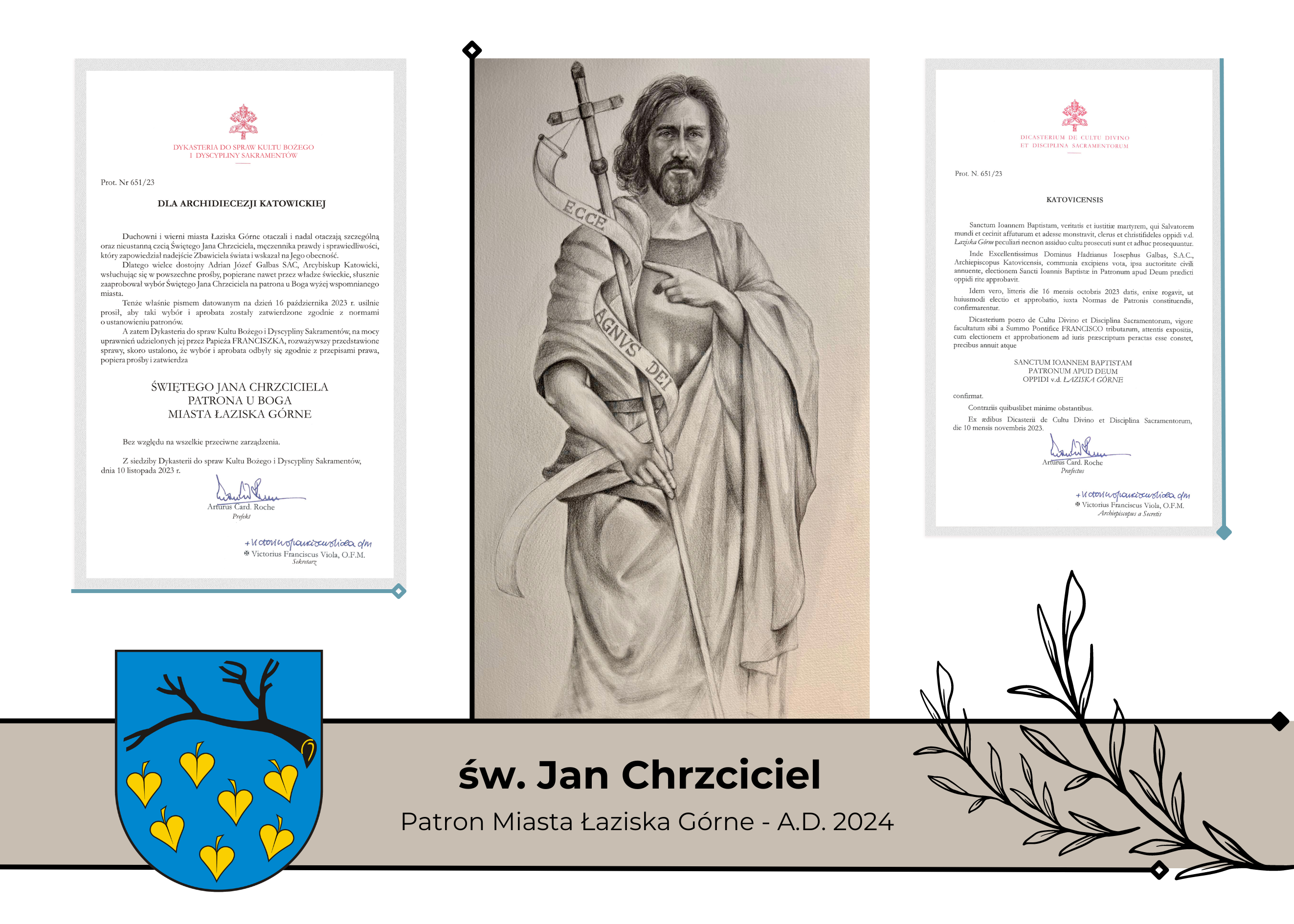 Św. Jan Chrzciciel Patronem Łazisk Górnych